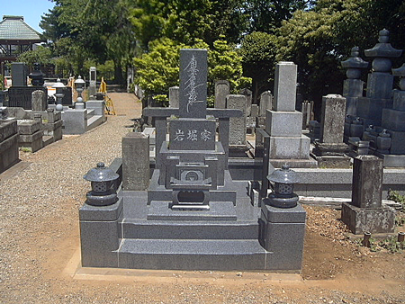 耐震施工墓所の完成